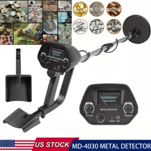 Golden Digger Deep Search Metal Detector, Beach Treasure Finder Handheld Underground Metal Detector - 12 Inch High-Sensitivity Coil, Hunter Coil with Advanced LCD Display - Adjustable Sensitivity, Accurate Treasure Hunter for Beginners And Professionals, Suitable for Finding Lost Jewelry And Coins