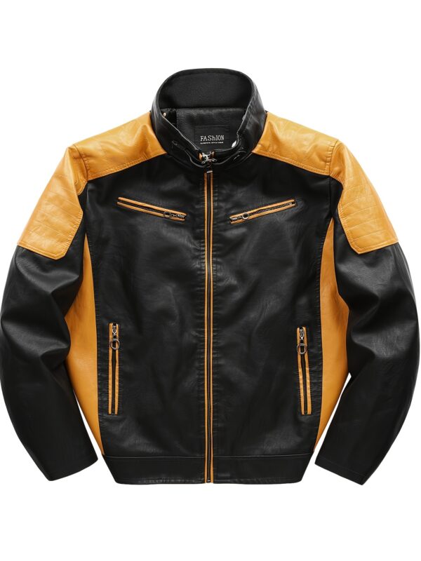 f6f7be64-56d1-42d4-92de-5de88224b588.jpg Men's Faux Leather Jacket