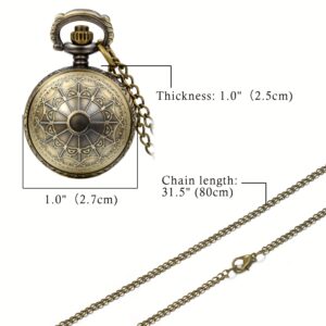 Men's Vintage Gothic Pocket Watch with ntique Golden Spider Web Dial, Quartz Movement & Chain - Roman Numeral Hands, Lattice Case, Sweater Pocket Watch for Suits, Dress Watch for Weddings, Prom - nalog Timepiece ccessory, Pocket Watches For Men, Vintage Pocket Watch, Pocket Watch Vintage, Pocket Watch For Men, Pocket Watch And Chain, Vintage Watch, Pocket Watch For Women, Father Of The Bride Gift, Cool Pocket Watch, Wedding Pocket Watch, Novelty Watch, Necklace Watch, Father