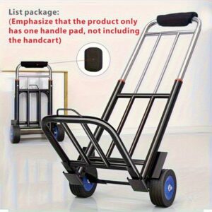 fdfaef42-def2-45ab-bbbb-61dbcc2276a5_800x800.jpeg Adjustable Multi-Purpose Cargo Transport Folding Trolley Wrist Pad with Magic Tape - Anti-Slip Textile Hand Protection, Durable Black Protective Cover for 40 People, Secure Straps & Ergonomic Design for Strollers, Bikes, Scooters, Stroller Accessory, Sturdy Construction, Portable, Comfortable Handle, Textured Surface, Protective Cover