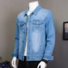 Fleece-Lined Thickened Denim Jacket for Men Winter Warm Casual Jacket Loose Fit Men's Outerwear