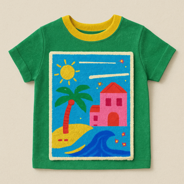 postcard mockup shirt