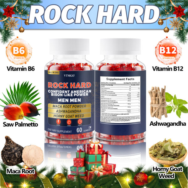 a8189a45e82445598b38396f42e67388-goods.jpeg 1 Men' Testosterone Boosters & Male Gummies Suitable for Men - Ingredients (Dongge Ali, Leopsant, Ginseng, Cumin, L-Citrine) for Enhanced Virility, Erection Strength & Volume - -to-Chew Soft Gel Supplement