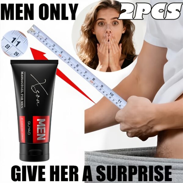 2 pieces 100ml Men's long-lasting skin cream, suitable for daily use, essential for men, strong and long-lasting, conquer her, suitable for couples, holiday gifts